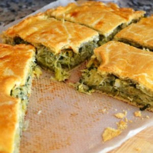 Пирог с капустой и яйцом